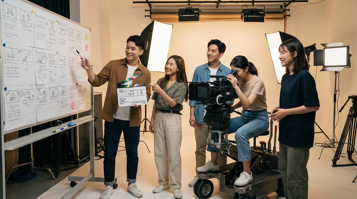 海角影视短片：幕后花絮制作视频