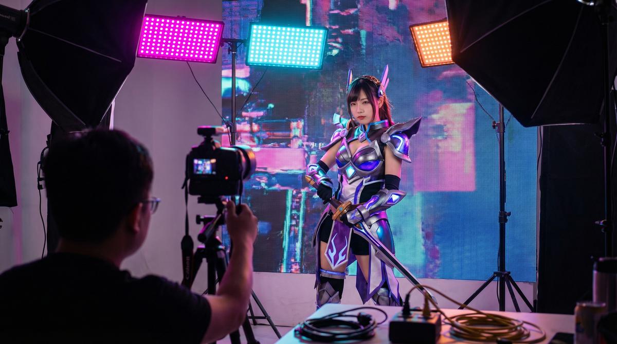 海角二次元视频：Cosplay拍摄花絮